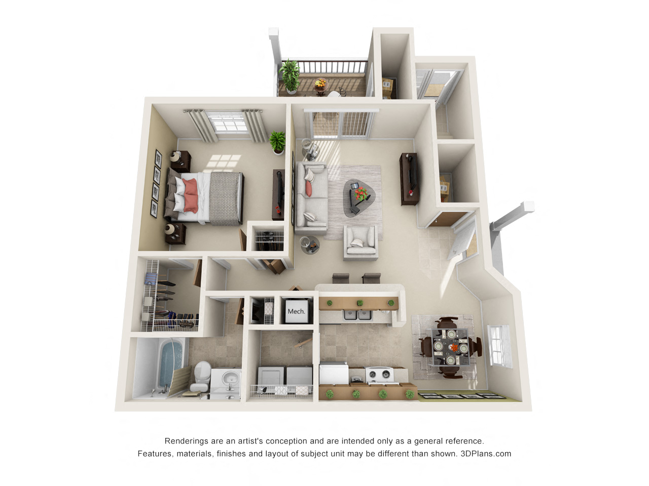 Floor Plans of Sunlake Apartments in Fishers, IN